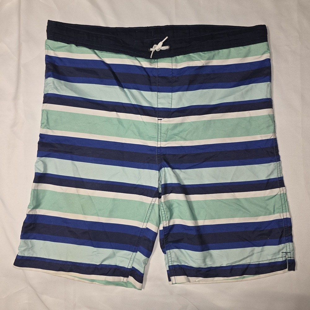Lands End Swim Trunks‎ Boys YOUTH XL Mesh Lined Drawstring